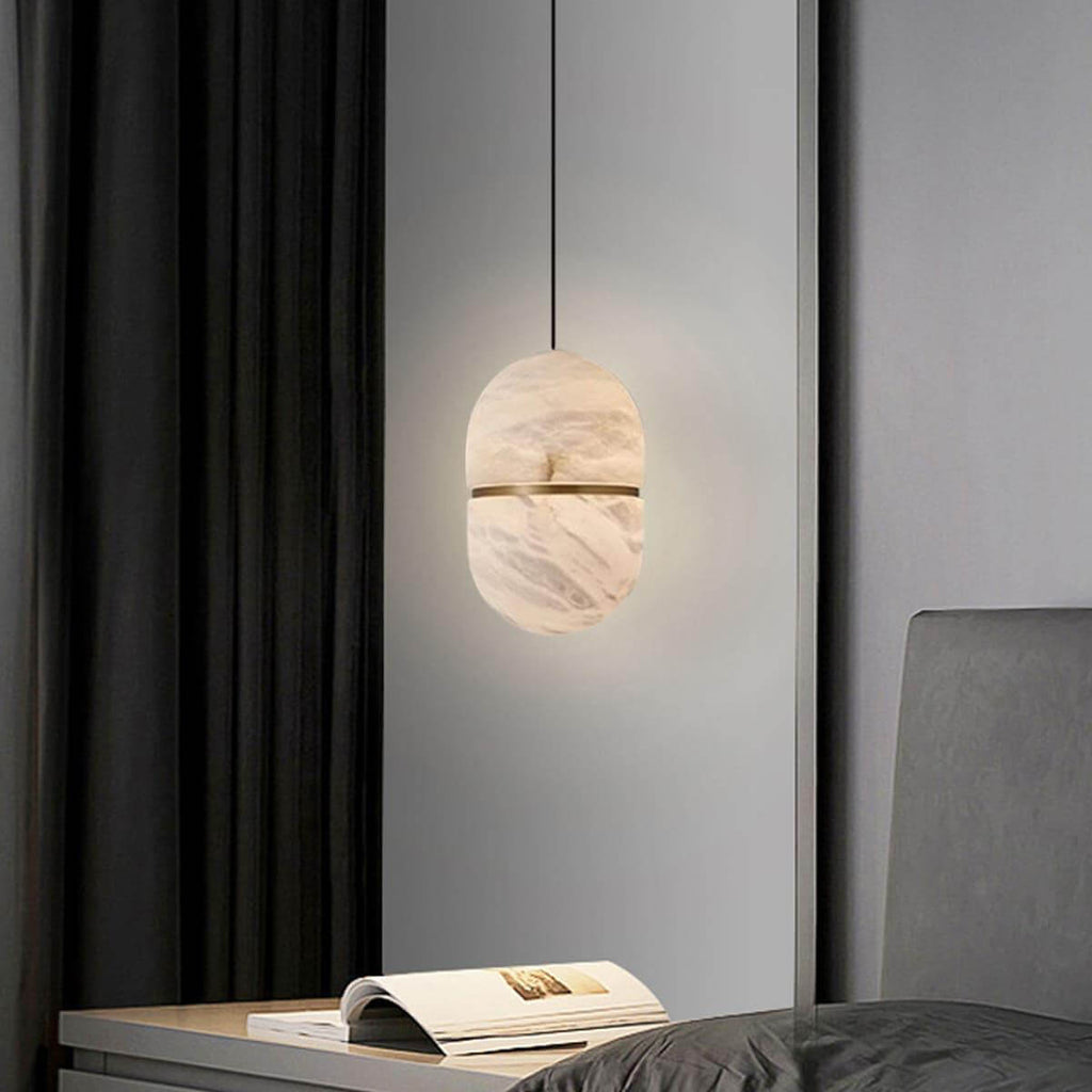 YUM Alabaster Pendant Light