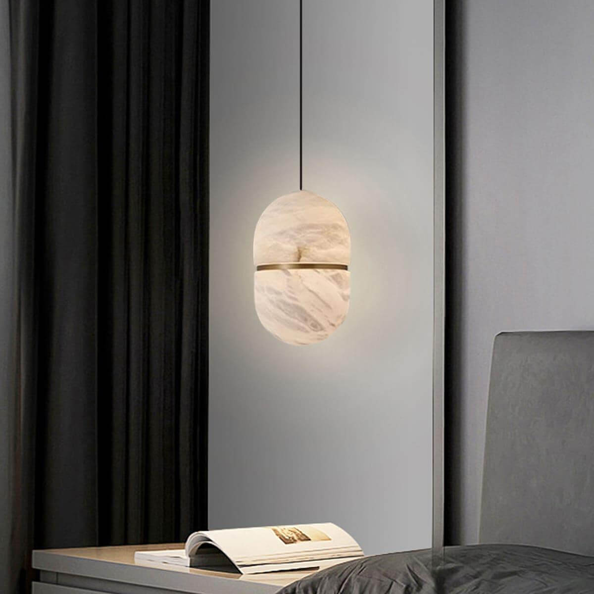 YUM Alabaster Pendant Light