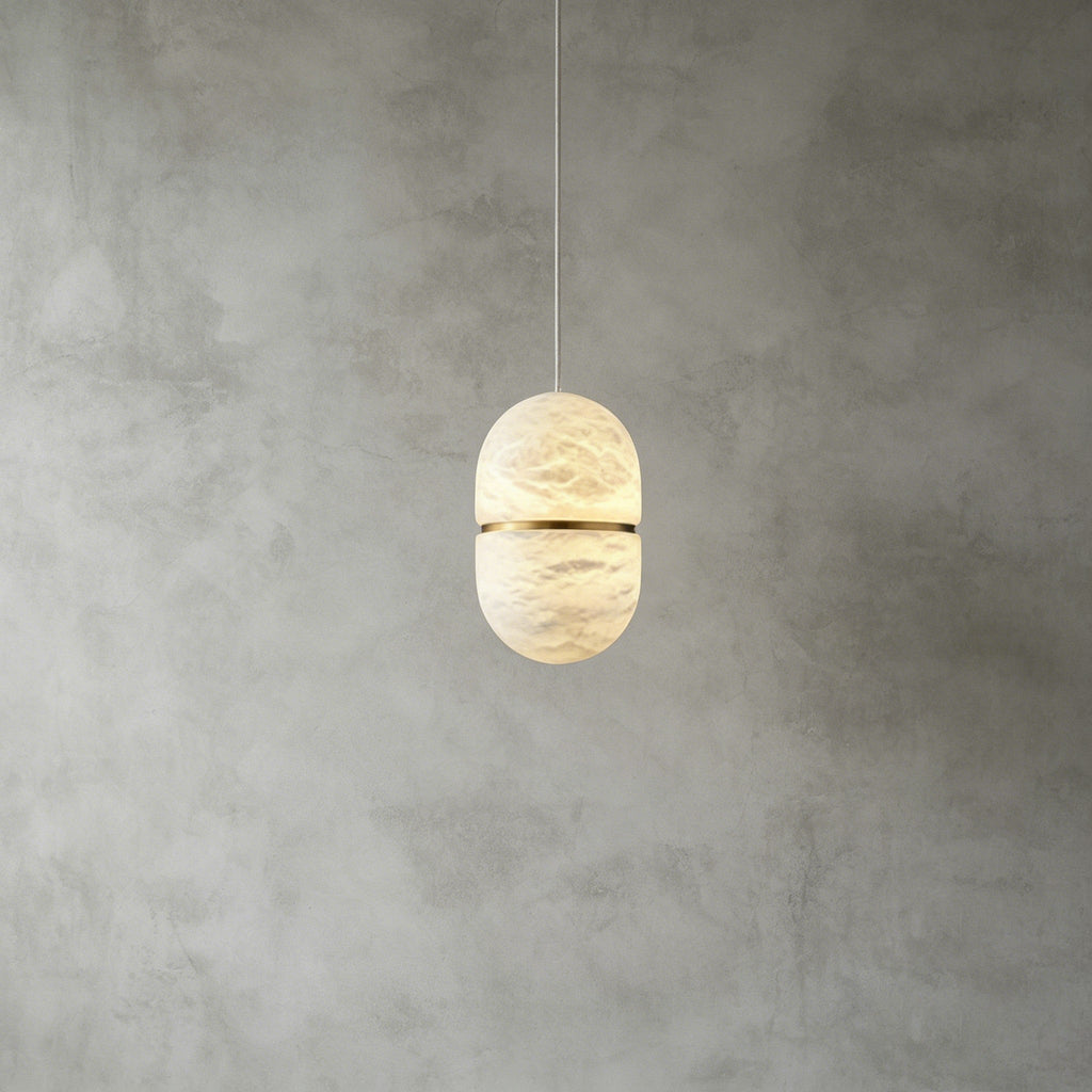 YUM Alabaster Pendant Light
