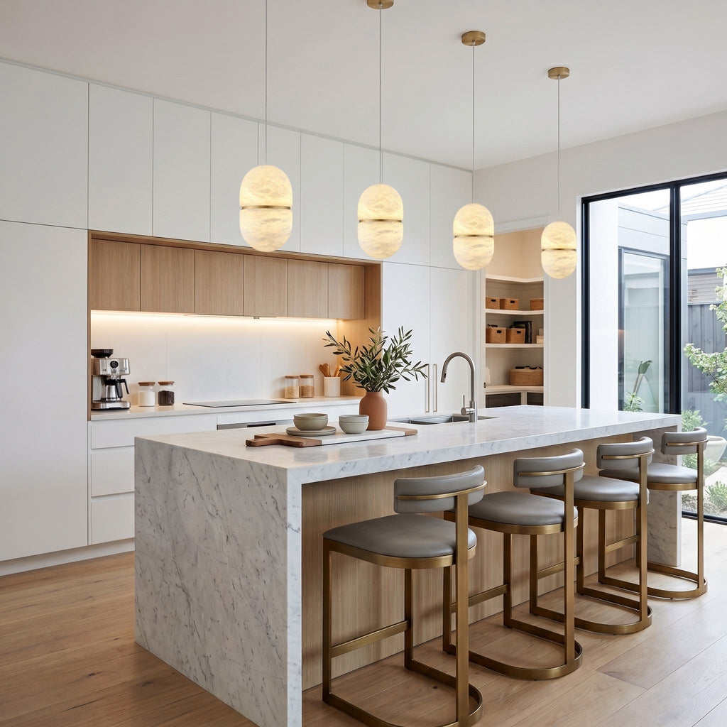 YUM Alabaster Pendant Light