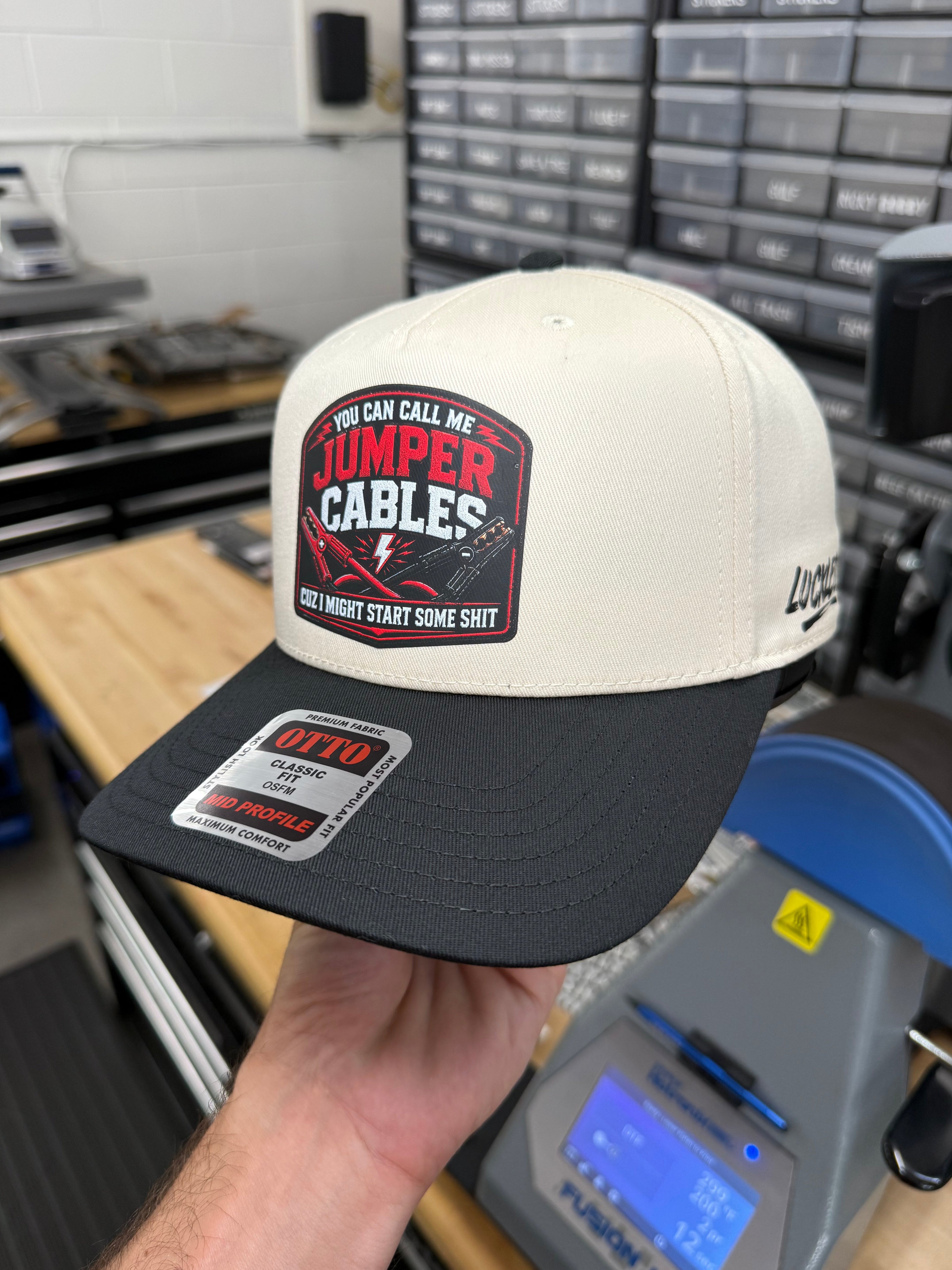 You Can Call Me Jumper Cables Cuz I Might Start Some Shit Snapback