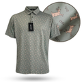 "Bows & Bucks" Golf Polo