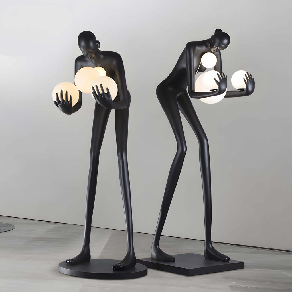 Zavon Sculptural Floor Lamp