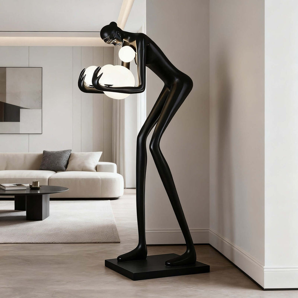 Zavon Sculptural Floor Lamp