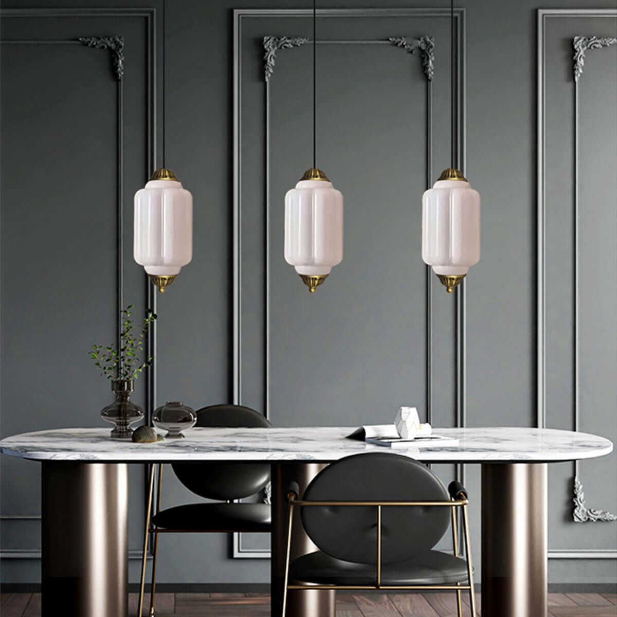 Zelvion Glass Pendant Lamp