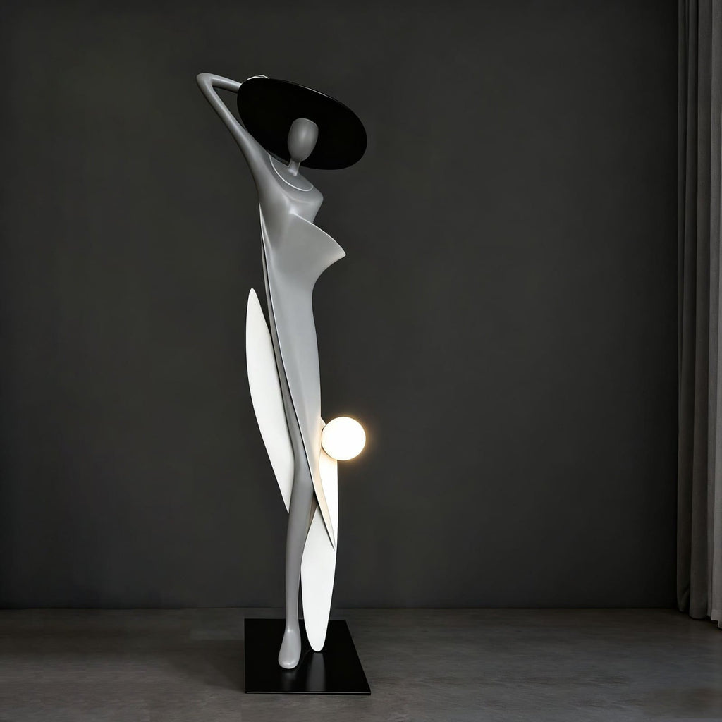 Zoleni Sculptural Floor Lamp