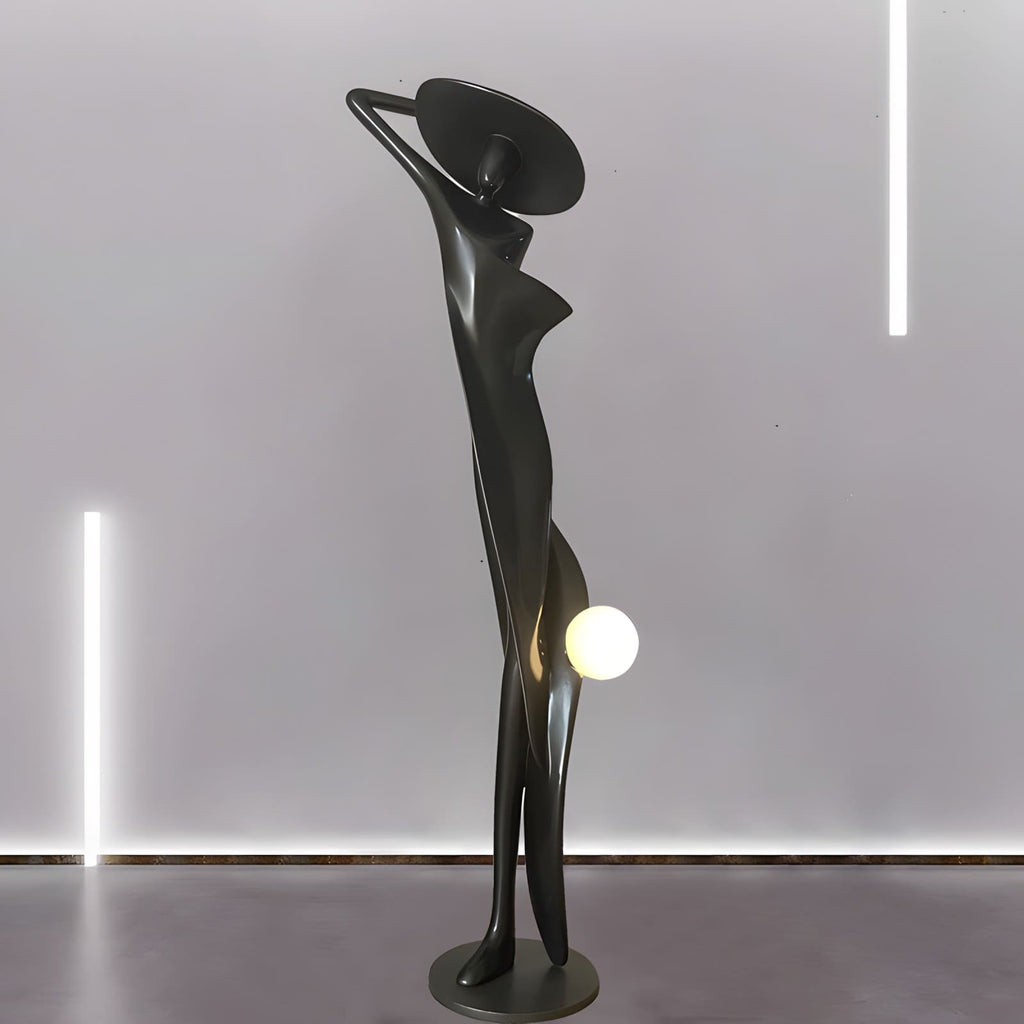 Zoleni Sculptural Floor Lamp