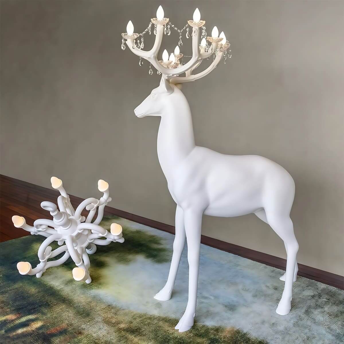 Zylarin Resin Floor Lamp