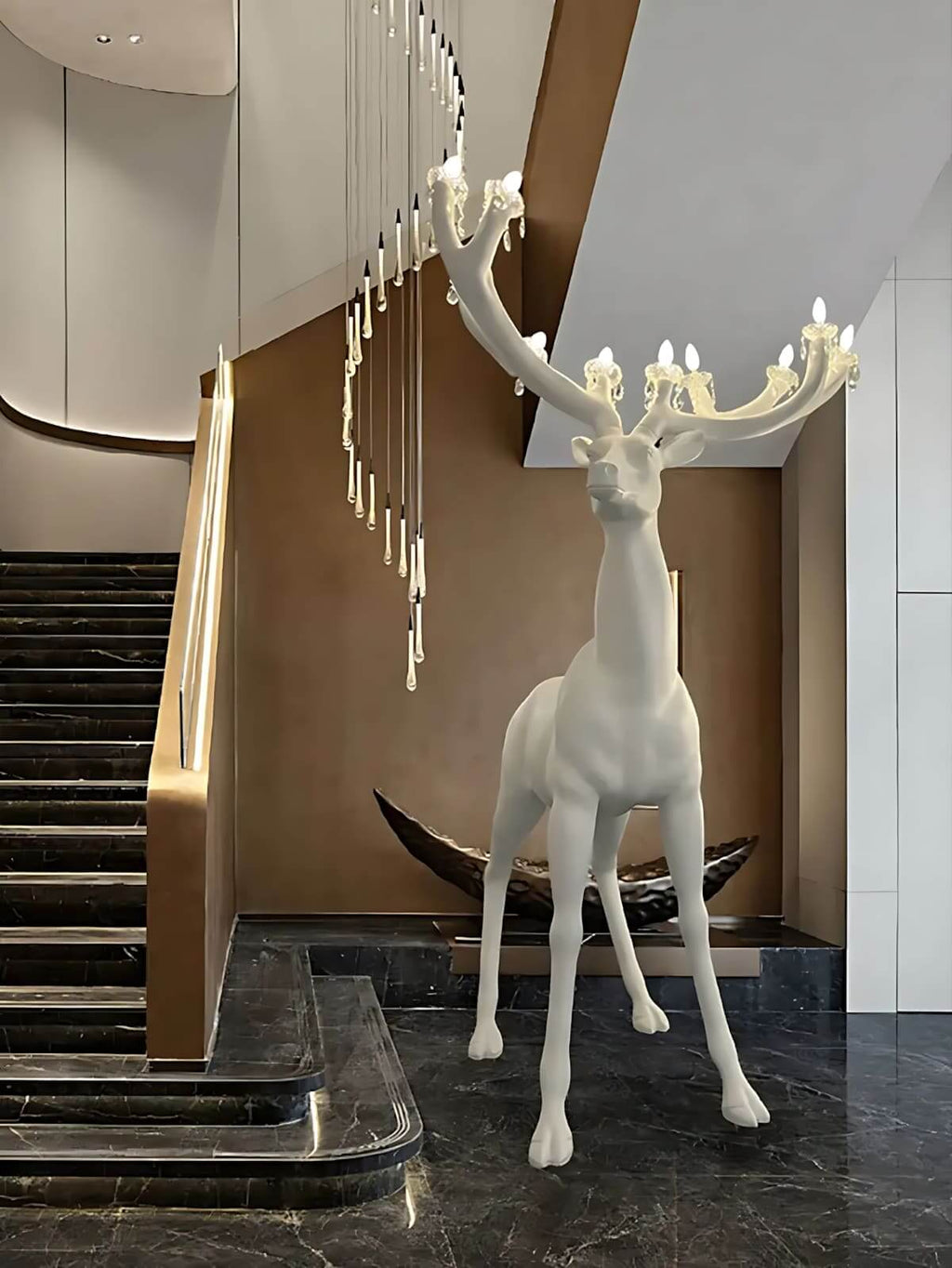 Zylarin Resin Floor Lamp