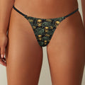 Pineapple Skull Thong