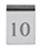 Ohaus 80780059 ASTM Class 4 Individual Weight, 10 mg