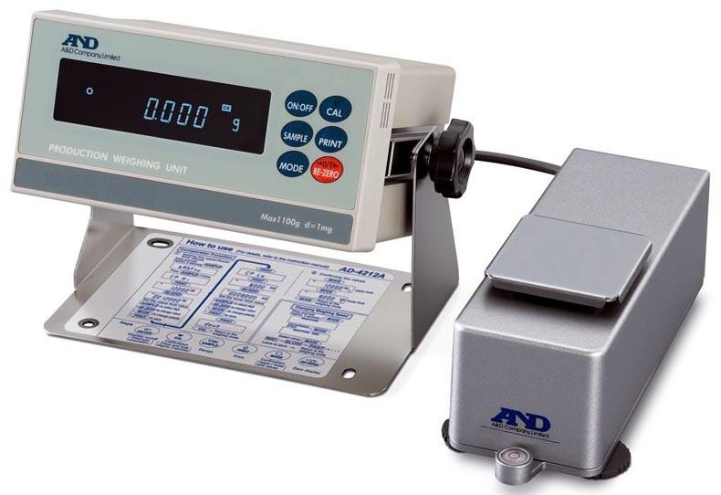A&D Weighing AD-4212A-600 AD-4212A Series Production Weighing System, 610 g x 0.001 g