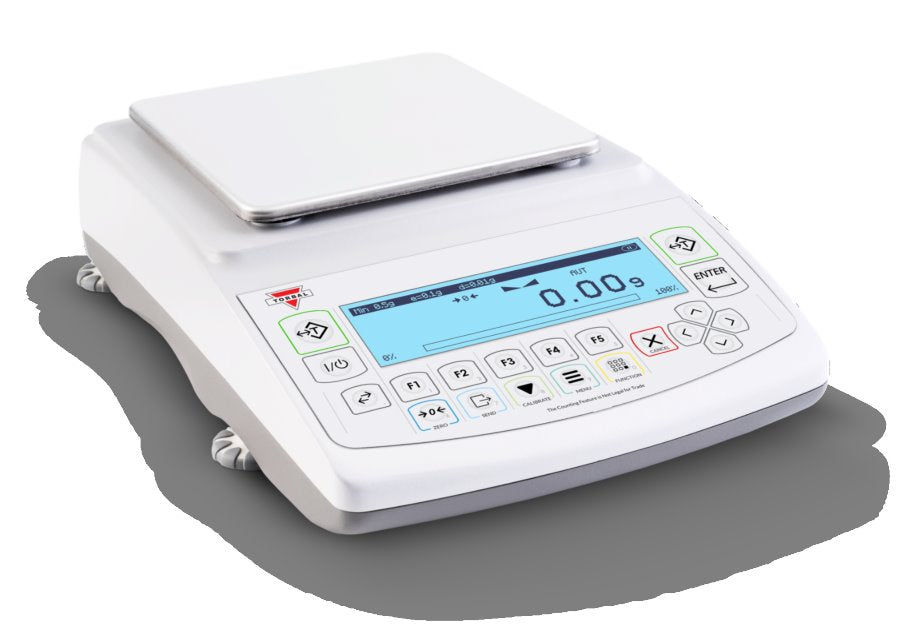Torbal AG3000L Internal Calibration Precision Balance, NTEP, Class II, 3000 g x 0.01 g