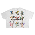 Cherubs V2 Streetwear Cropped Boxy Tee Cotton For A Soft Breathable Fit 280GSM