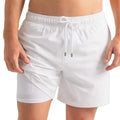 Men’s Premium Compression-Lined Hybrid Shorts – Arctic White