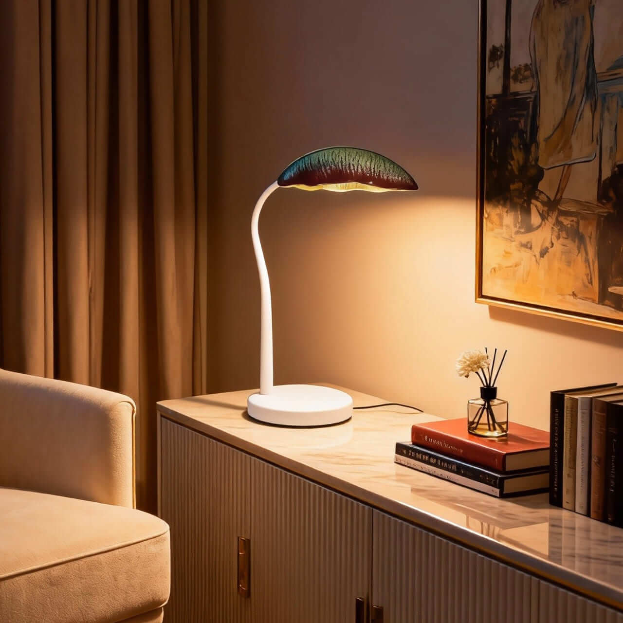 Luvomi Sculpture Table Lamp