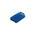 Heathrow Scientific 120243 Microtube Rack 96 x 1.5/2.0 mL Tubes, Blue, pk 4