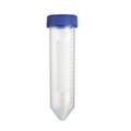 Heathrow Scientific 4427S Conical Centrifuge Tube 50 mL Bulk Wrap Skirted, Sterile, Natural
