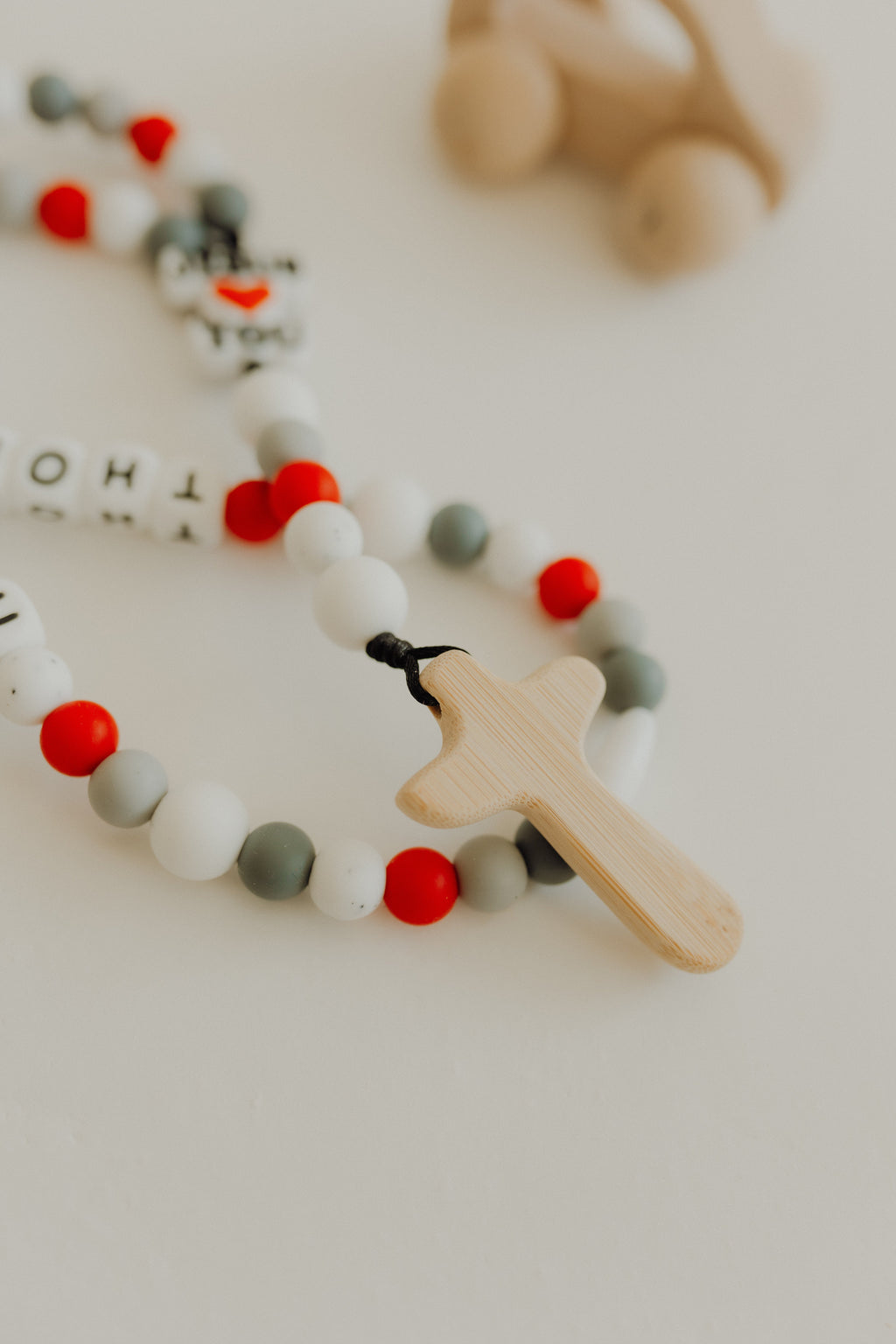Jesus Loves You | Custom Baby Rosary