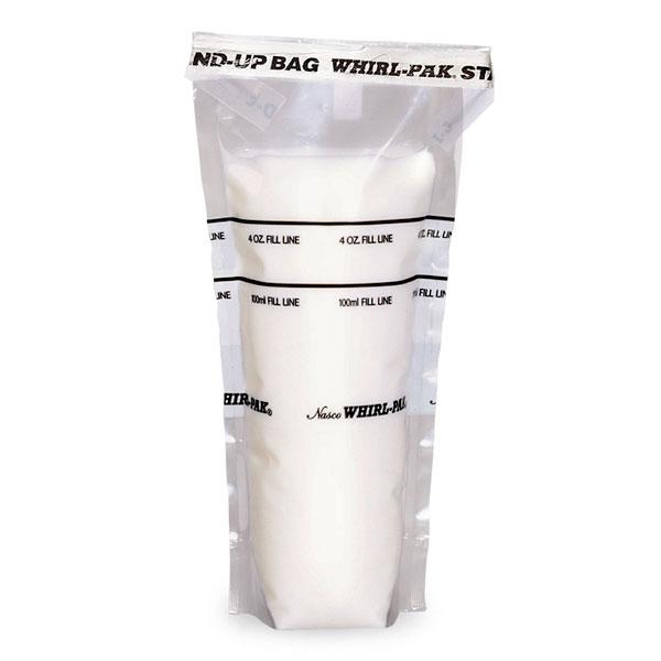 Whirl-Pak B01364 Stand-Up Bags - 4 oz. (118 ml) - Box of 500