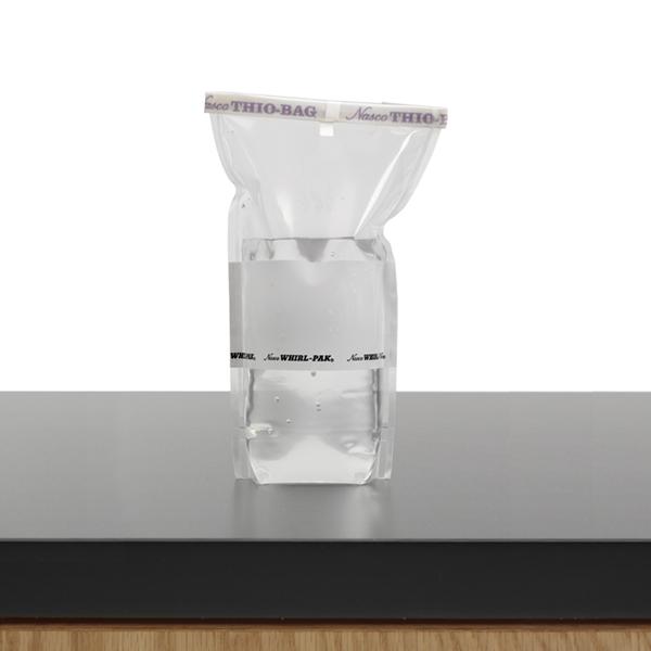 Whirl-Pak B01403 Stand-Up Thio-Bags® - 10.1 oz. (300 ml) - Box of 100