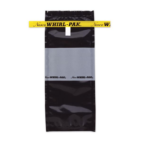 Whirl-Pak B01472 Light Sensitive/Black Bags - 4 oz. (118 ml) - Box of 500