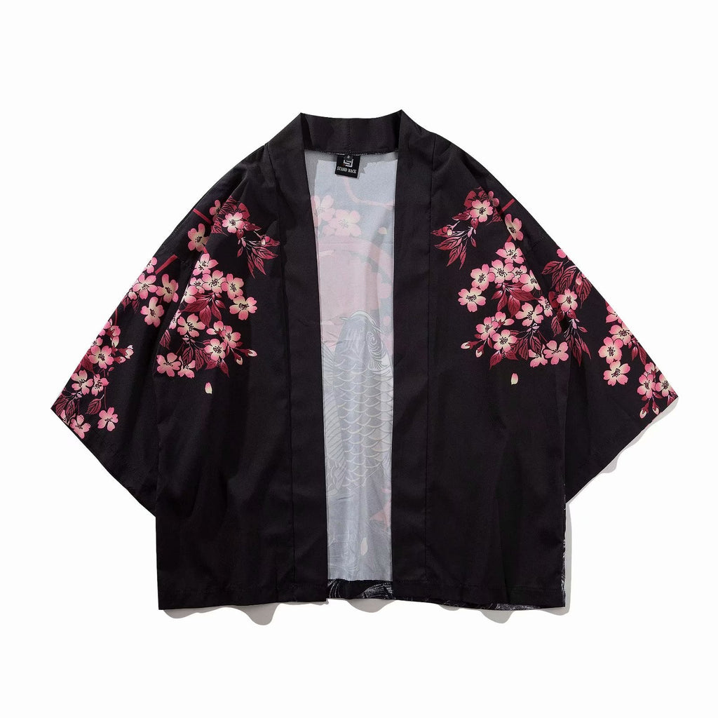 YC70018 Fish in the Pond Kimono