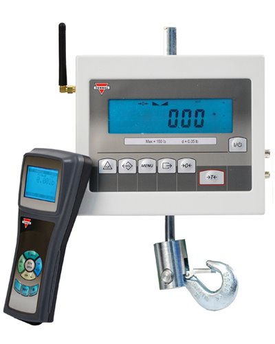 Torbal BA60SR Crane Scale with Remote Display and Controller, 150 lb x 0.05 lb