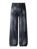 BLACK WASH BAGGY DENIM