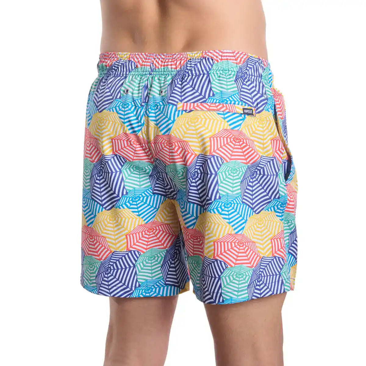 Men’s Premium Compression-Lined Hybrid Shorts – Bayside Shade-Splash