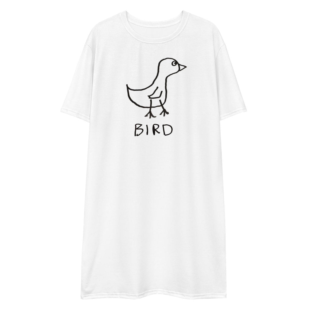 Bird T-shirt dress
