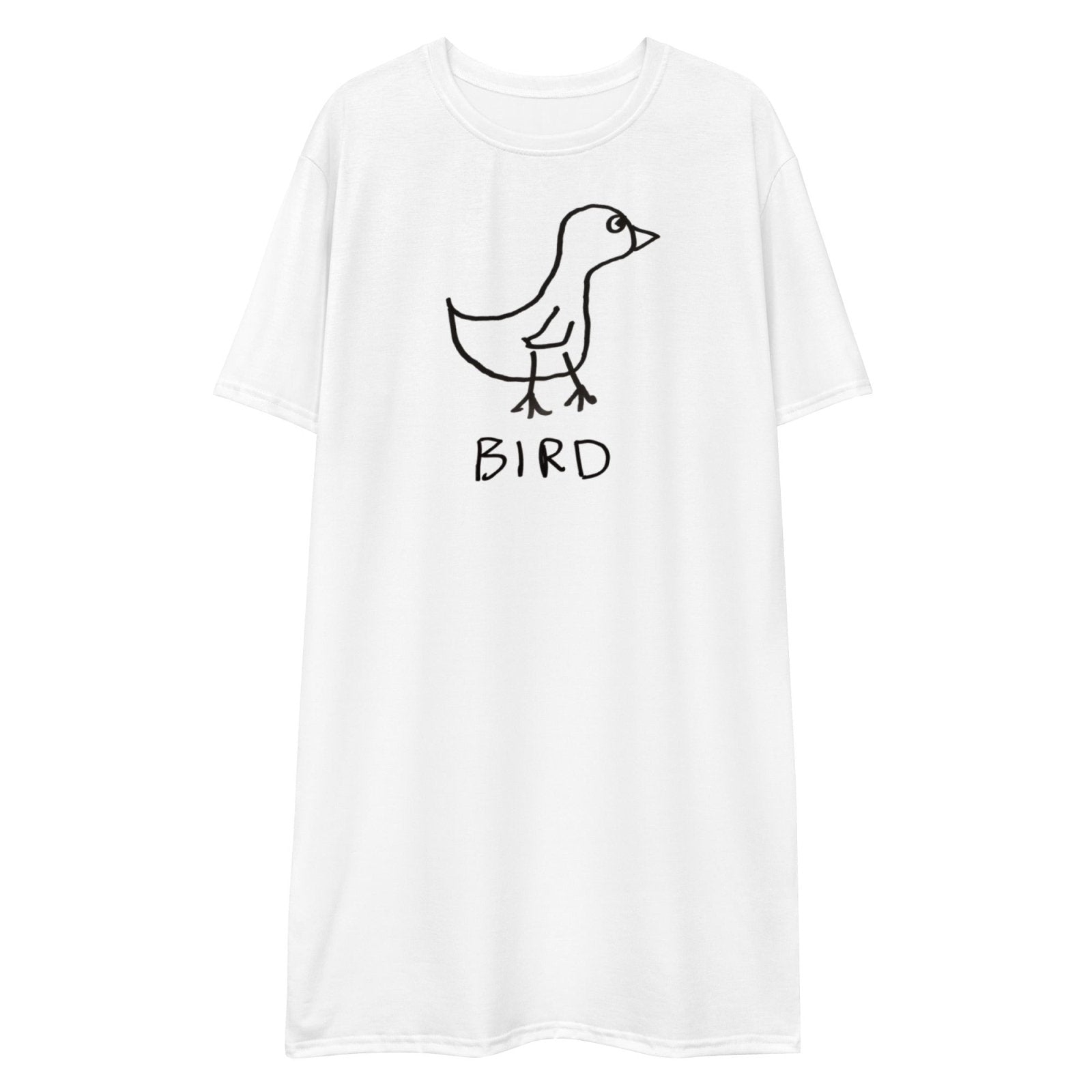 Bird T-shirt dress