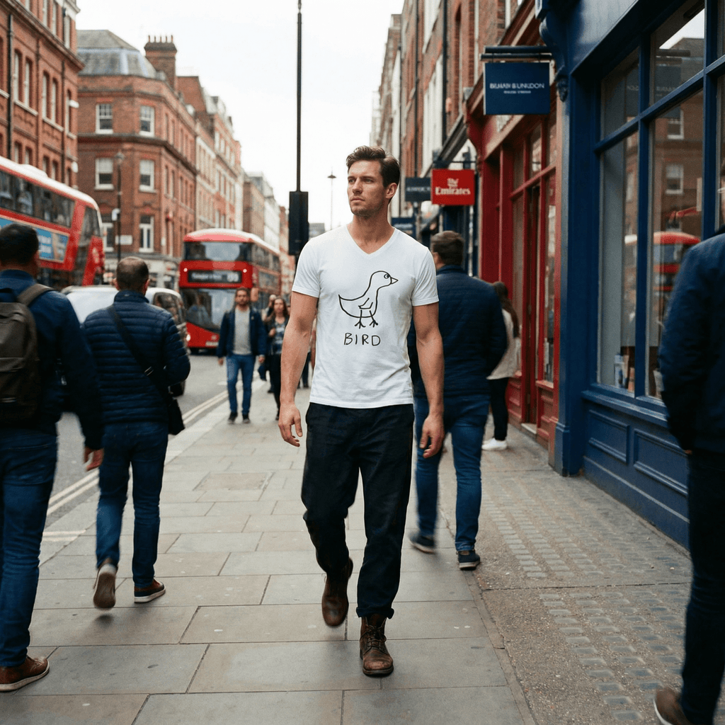 Bird - V-Neck T-Shirt