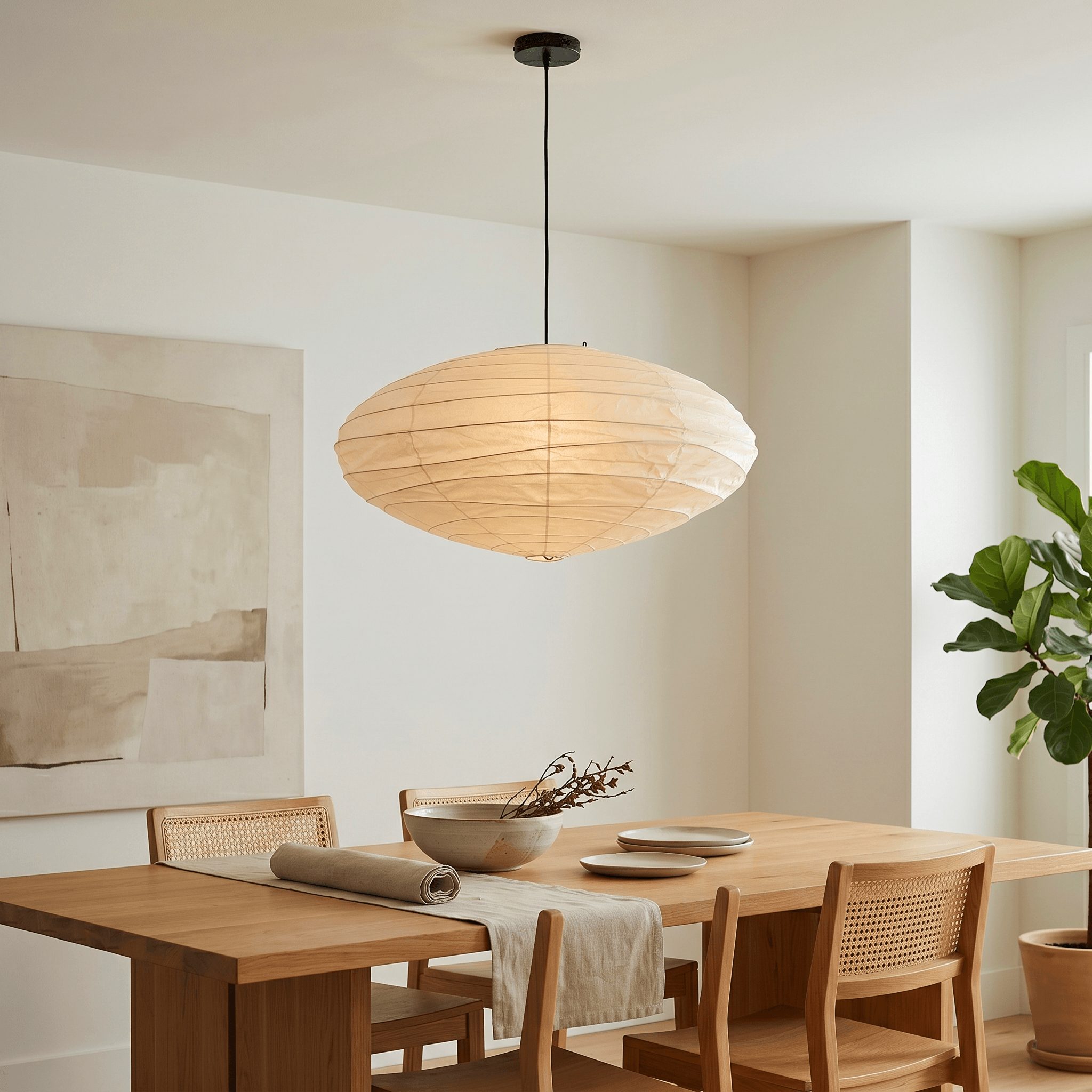 Washi Paper EN Series Pendant Light