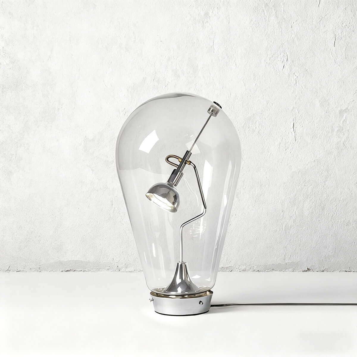 Bulb Glass Table Lamp