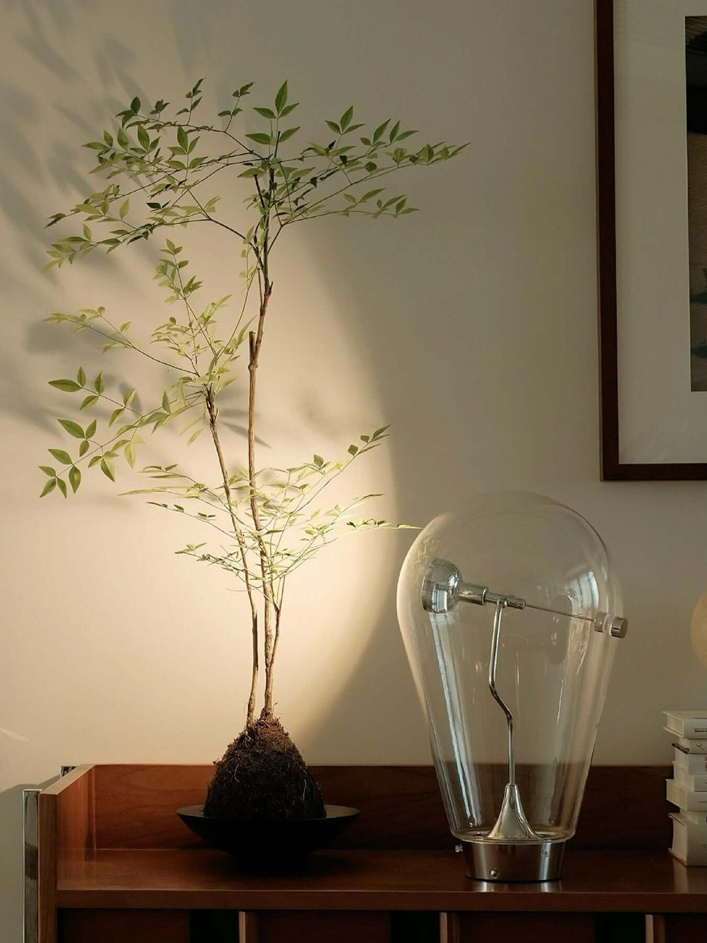 Bulb Glass Table Lamp