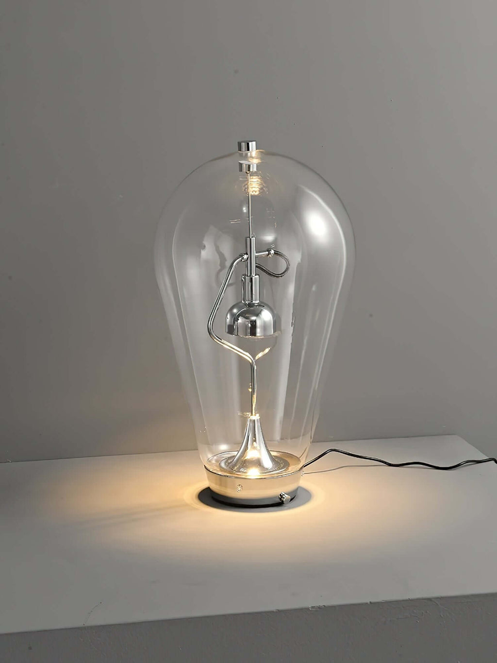 Bulb Glass Table Lamp