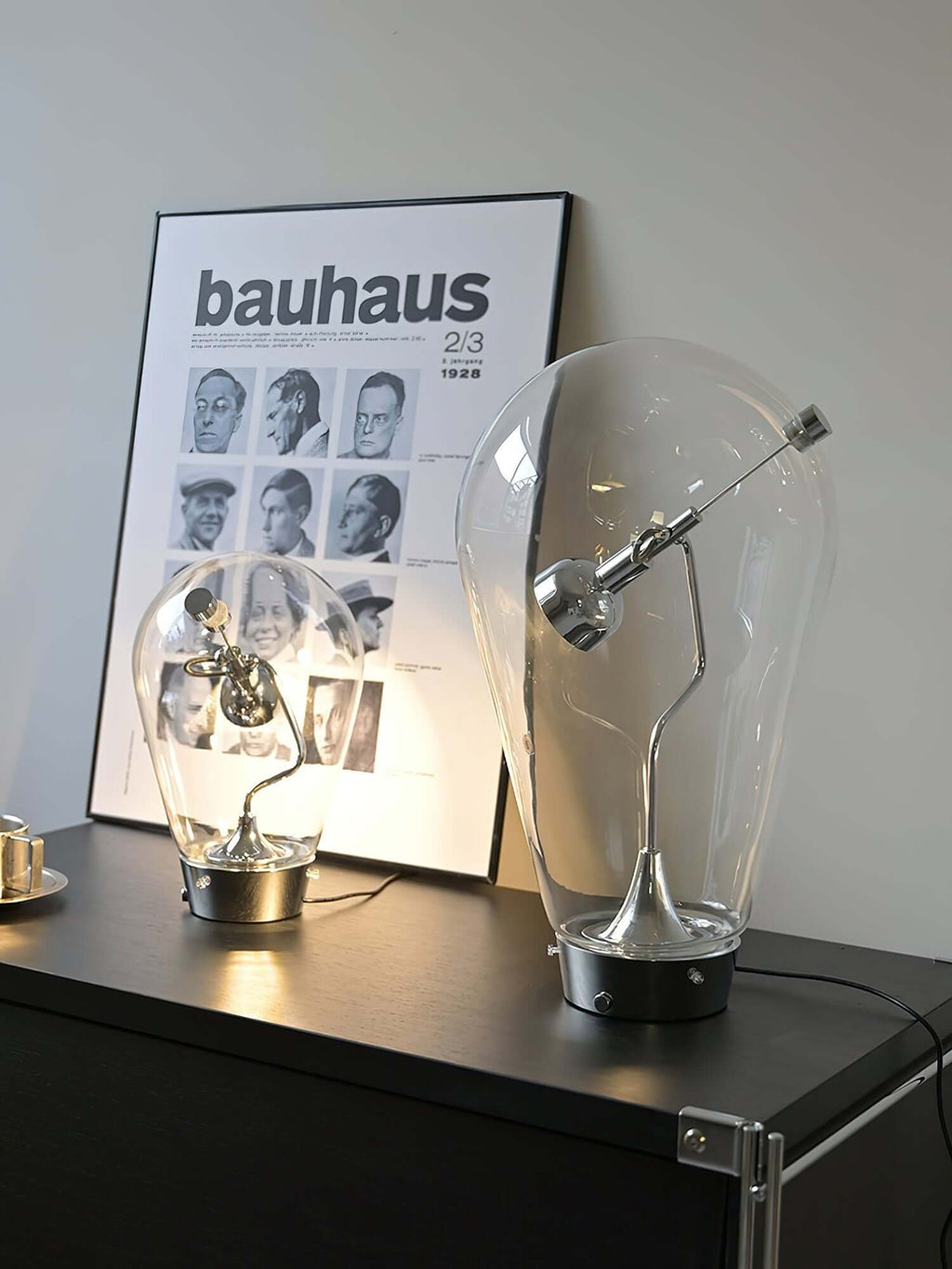 Bulb Glass Table Lamp