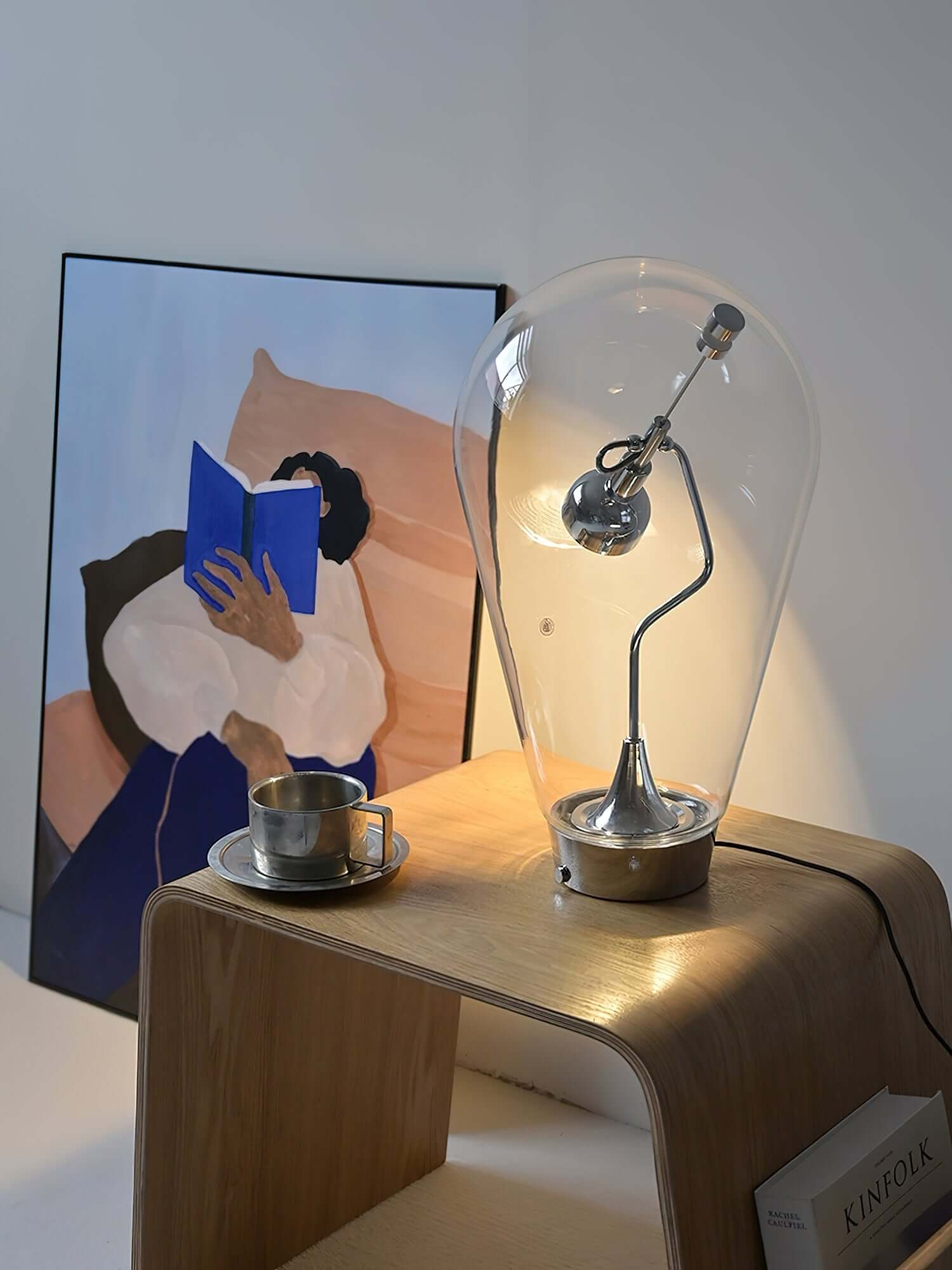 Bulb Glass Table Lamp