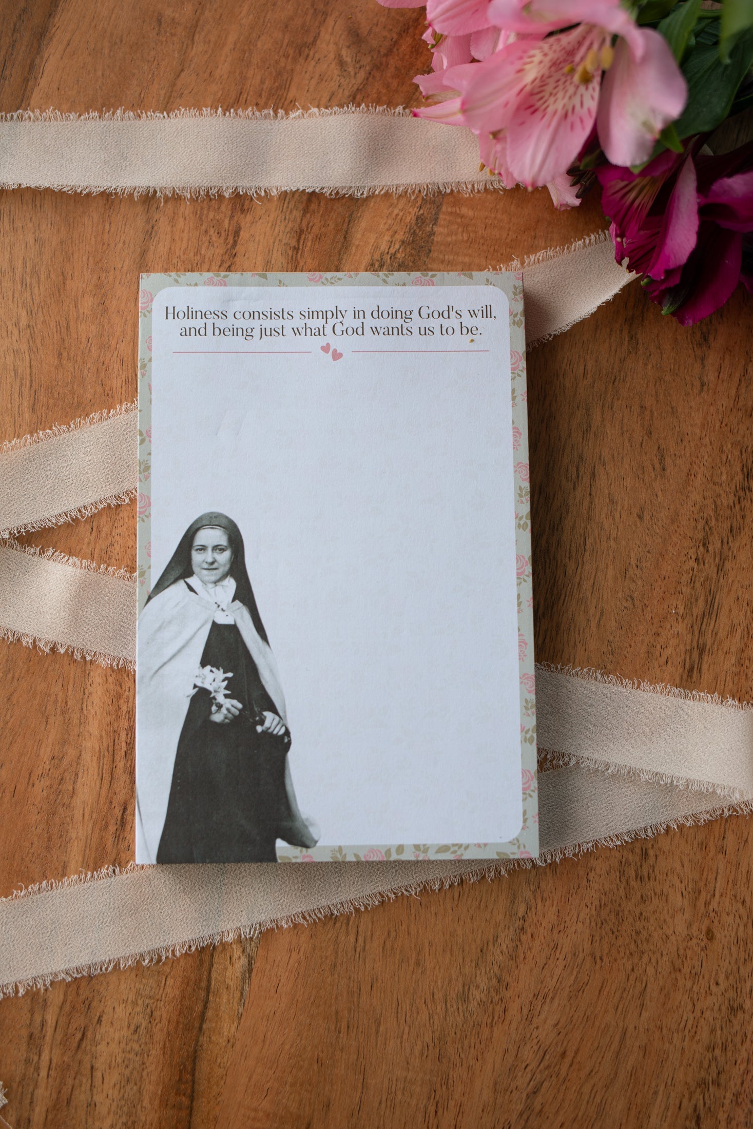 St. Therese of Lisieux Notepad