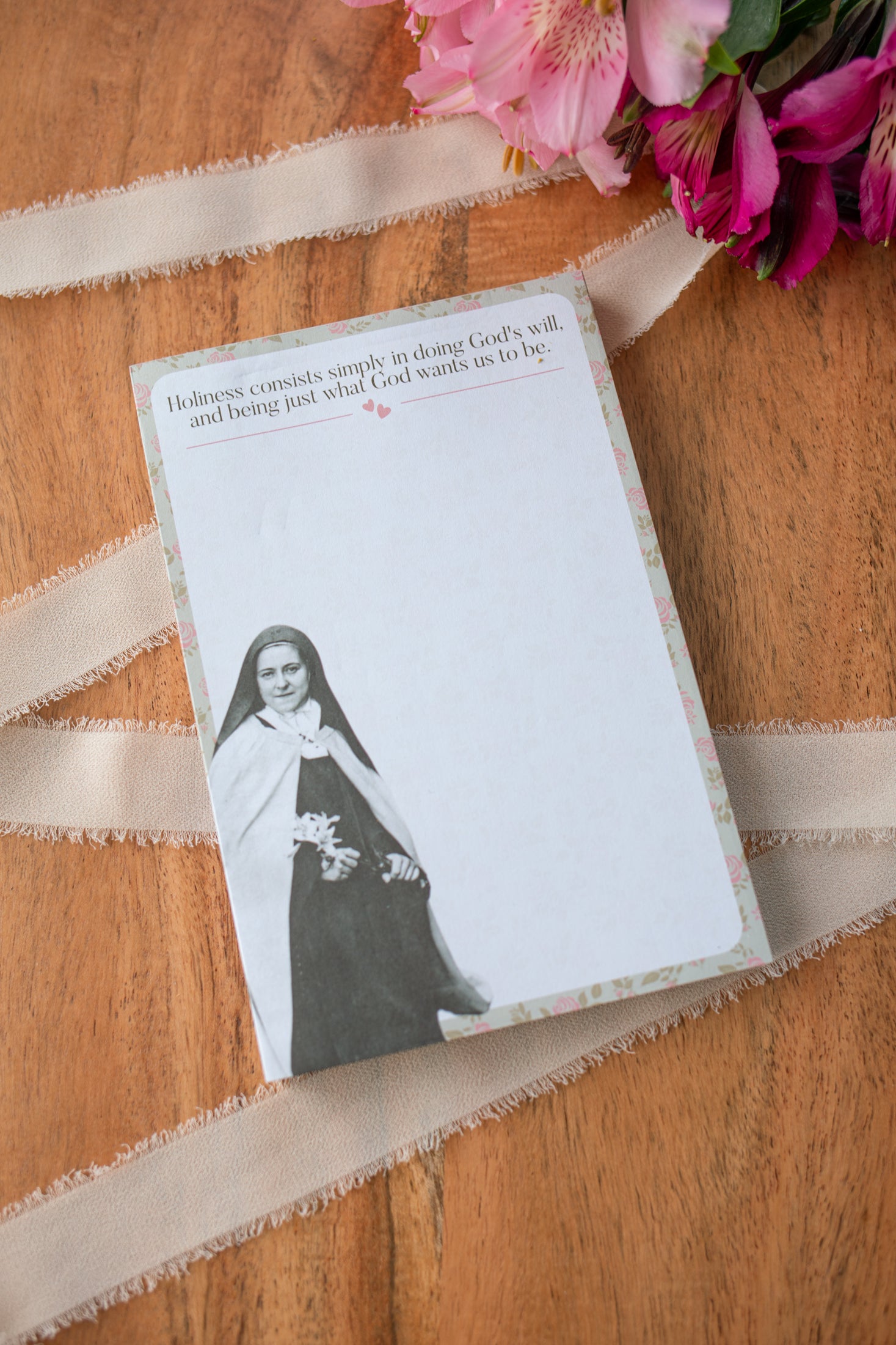 St. Therese of Lisieux Notepad