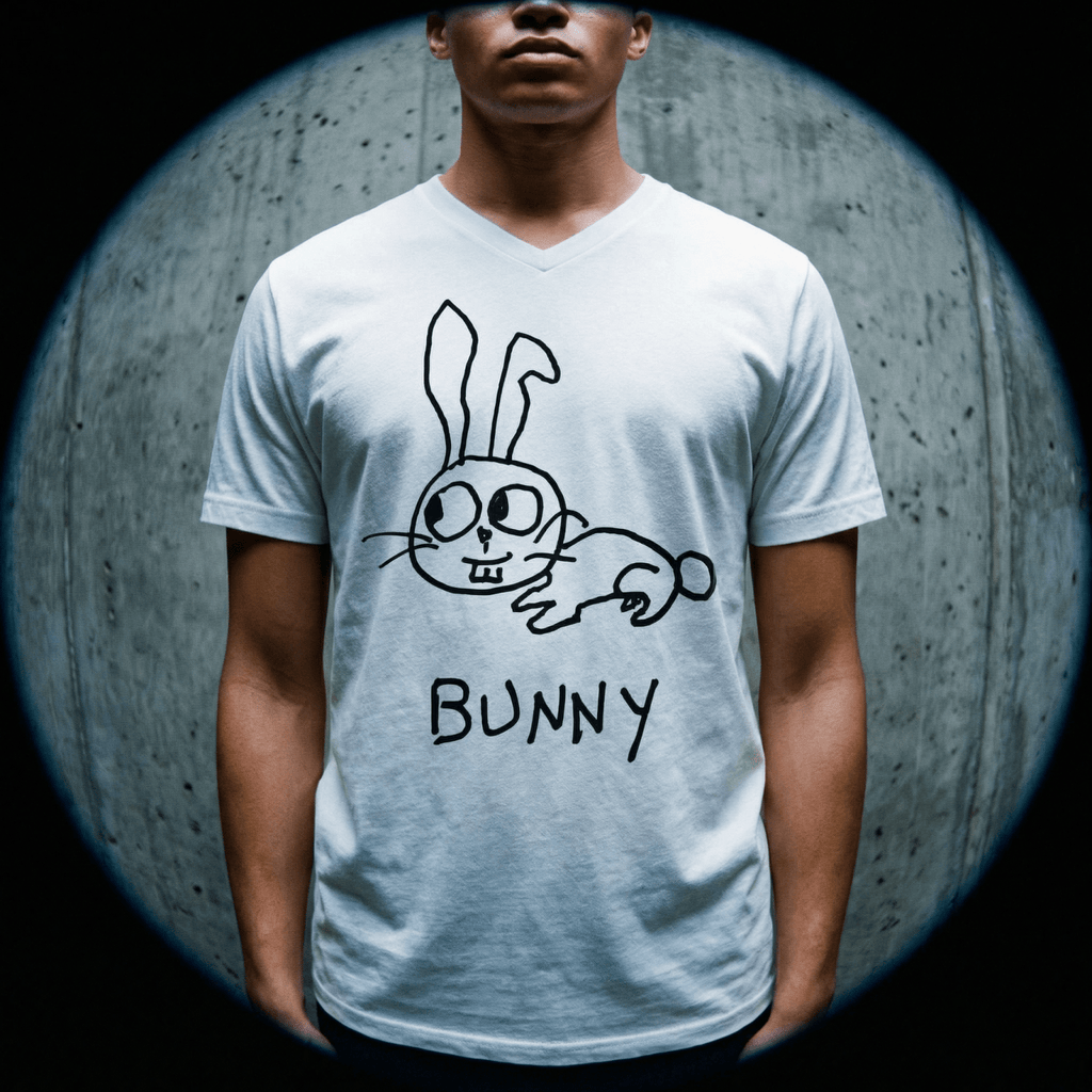 Bunny - V-Neck T-Shirt