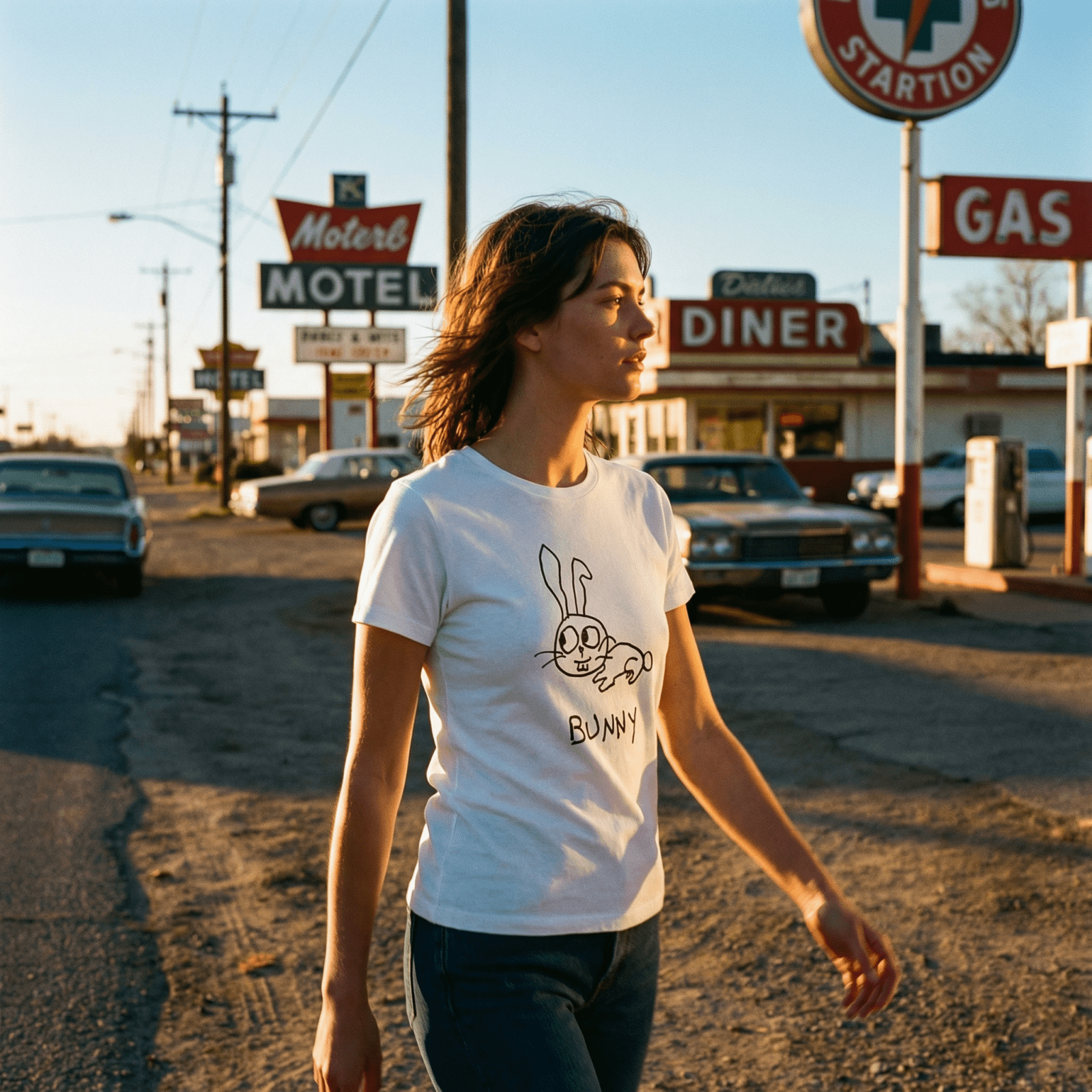 Bunny - Women's Fitted Tee