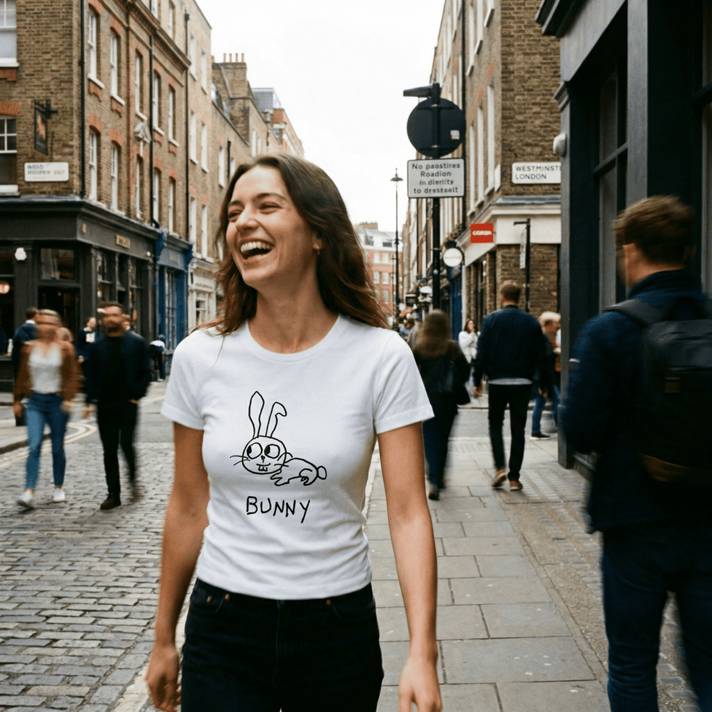 Bunny - Women's Fitted Tee