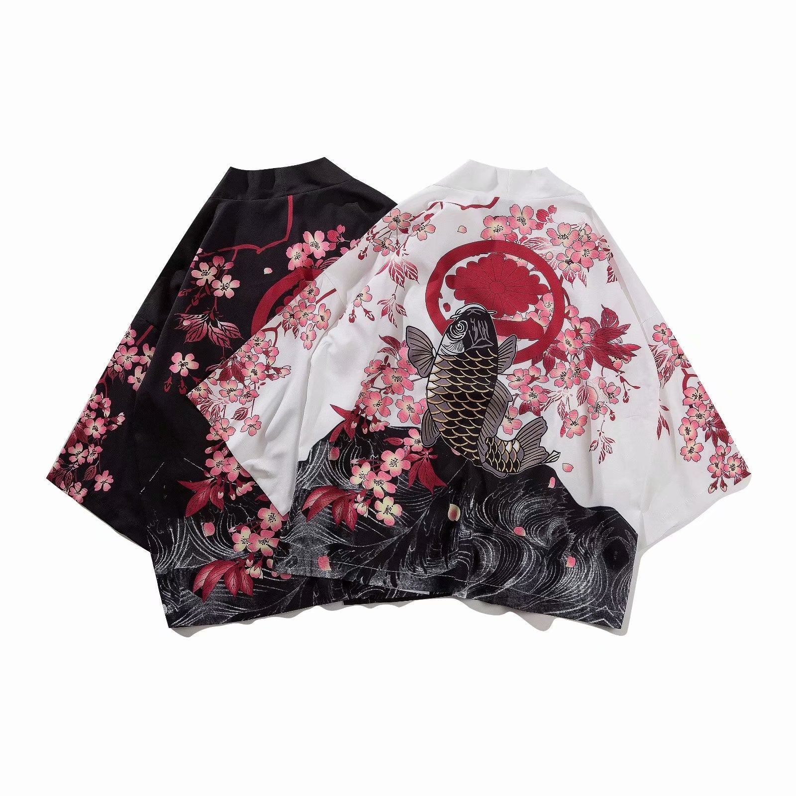 YC70018 Fish in the Pond Kimono