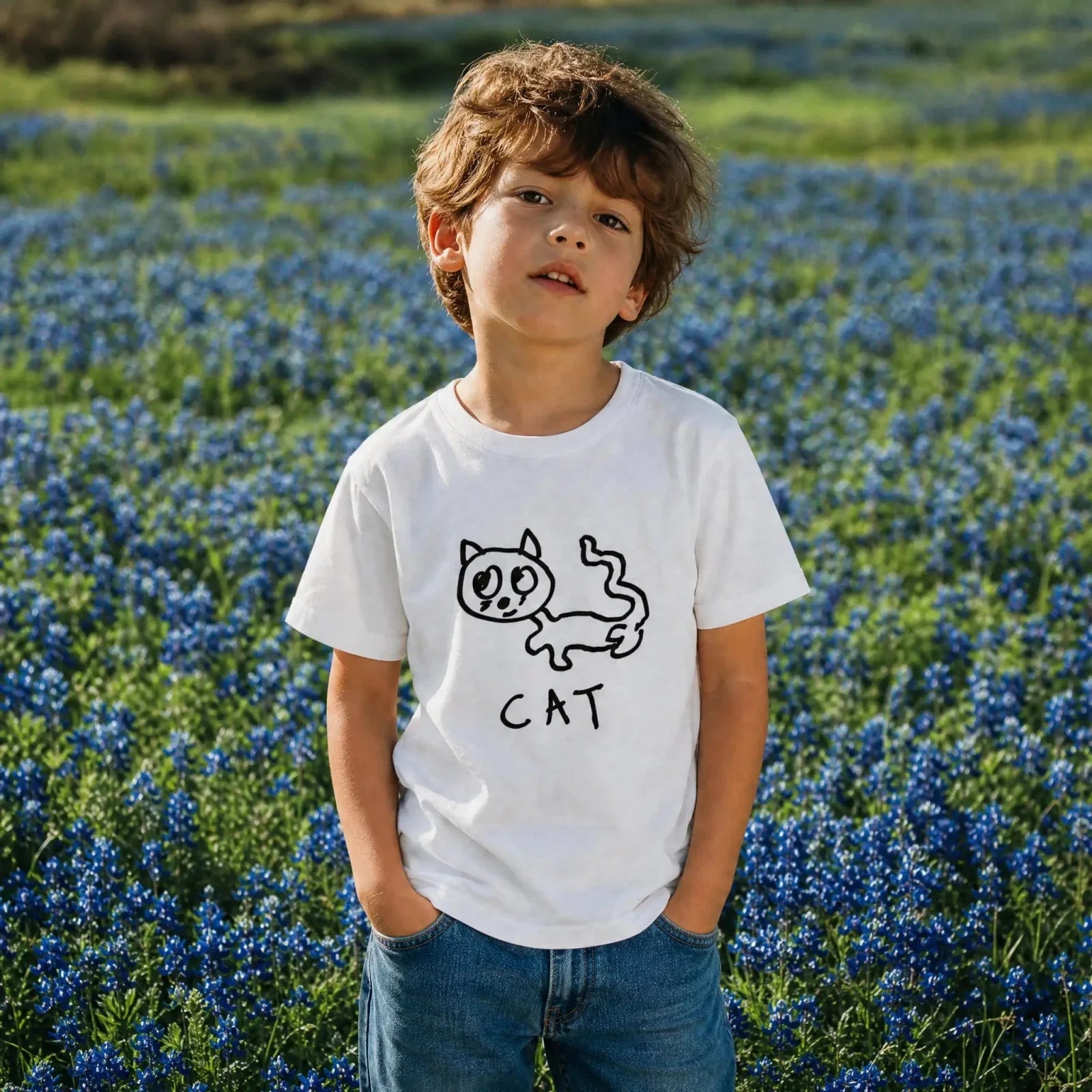 Cat - Kids Tee