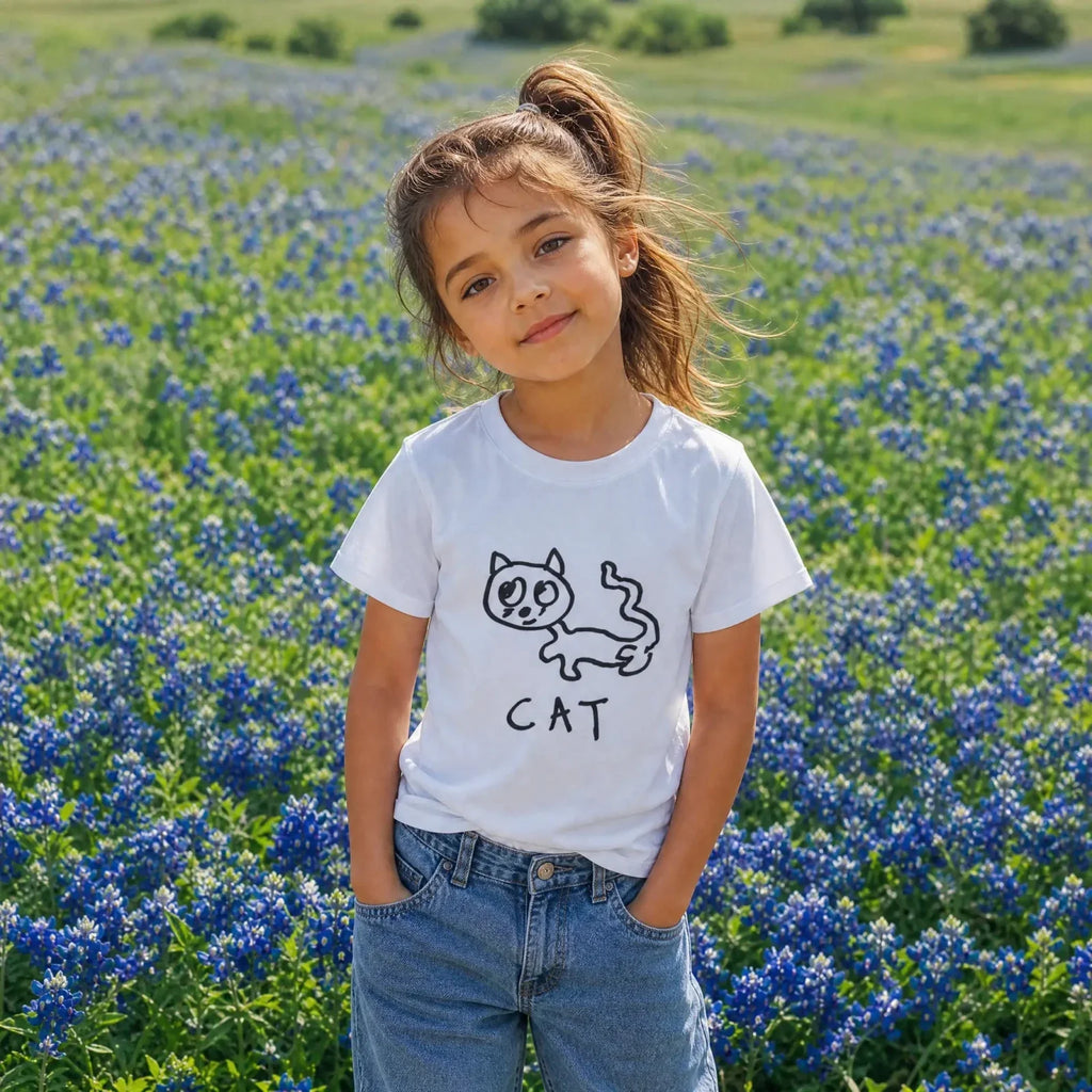 Cat - Kids Tee