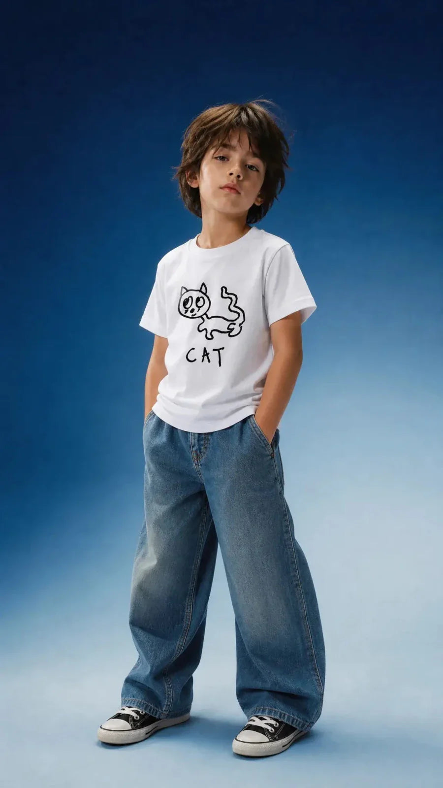 Cat - Kids Tee