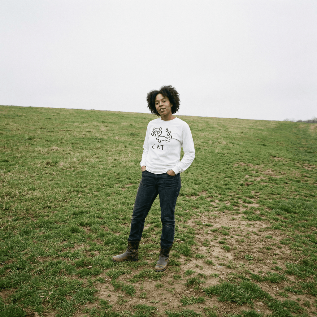 Cat - Long Sleeve Tee
