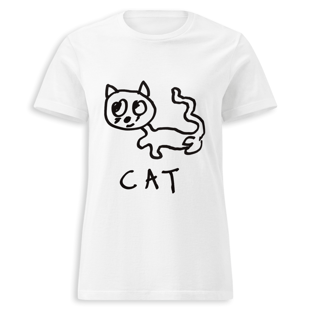Cat - Women's Fitted Tee